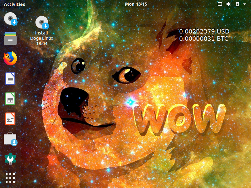 Doge-Linux-18.04-desktop-amd64.iso screenshot 1
