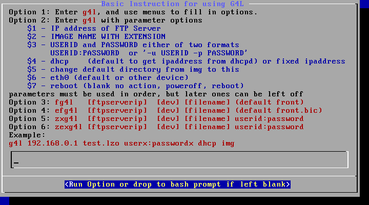 g4l-v0.56.iso screenshot 1