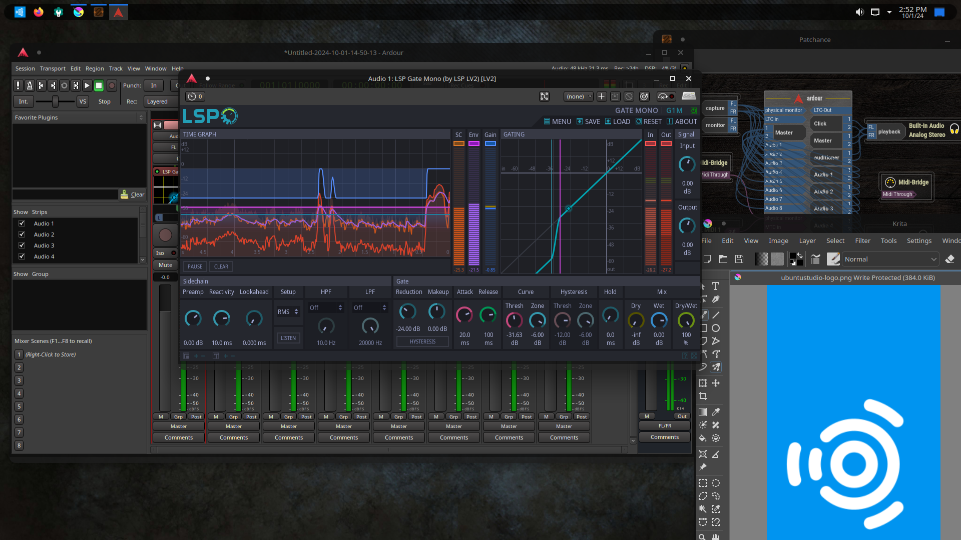 Ubuntu Studio 25.04 (Plucky Puffin) for AMD64 screenshot 1