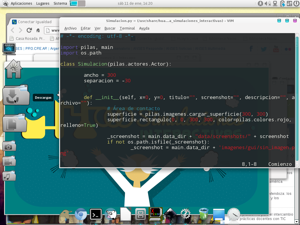Huayra GNU/Linux v2.0alfa i386 screenshot 2