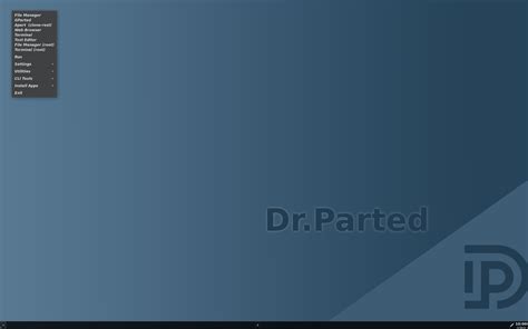 Dr.Parted-Live25.05-amd64.iso screenshot 1