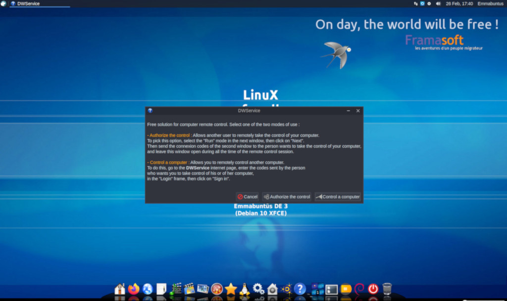Emmabuntus DE3 1.04 X86 64 screenshot 1