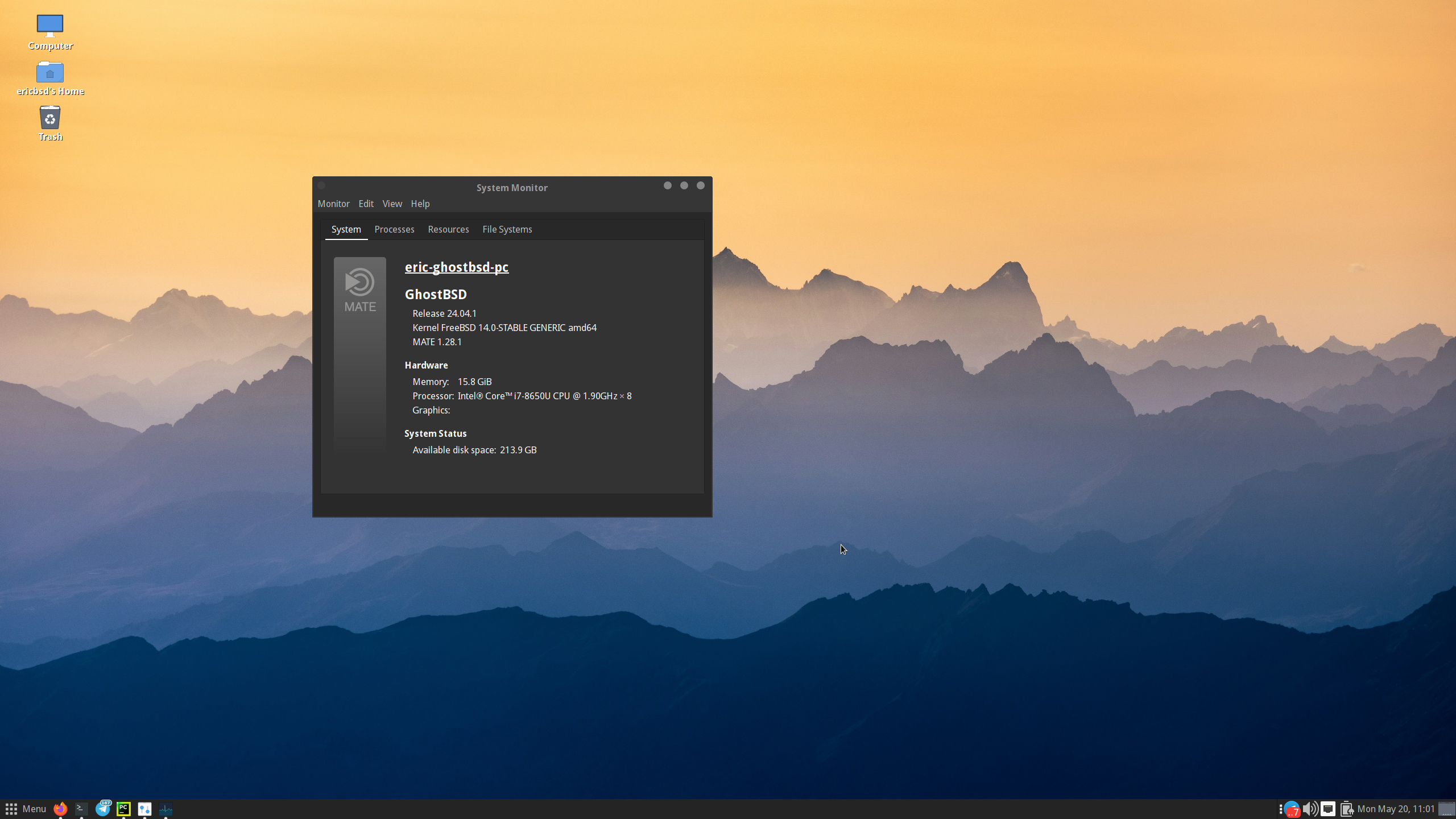 GhostBSD-24.04.2.iso screenshot 1