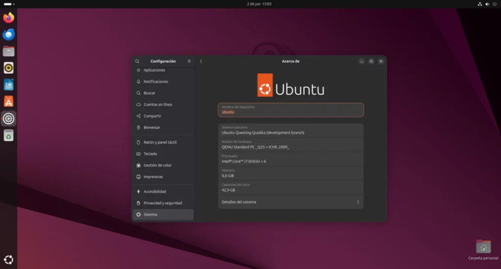 ubuntu-25.10-snapshot2-desktop-amd64.iso screenshot 1