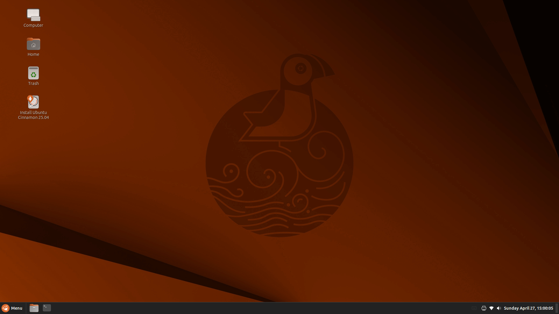 ubuntucinnamon-25.10-snapshot2-desktop-amd64.iso screenshot 1