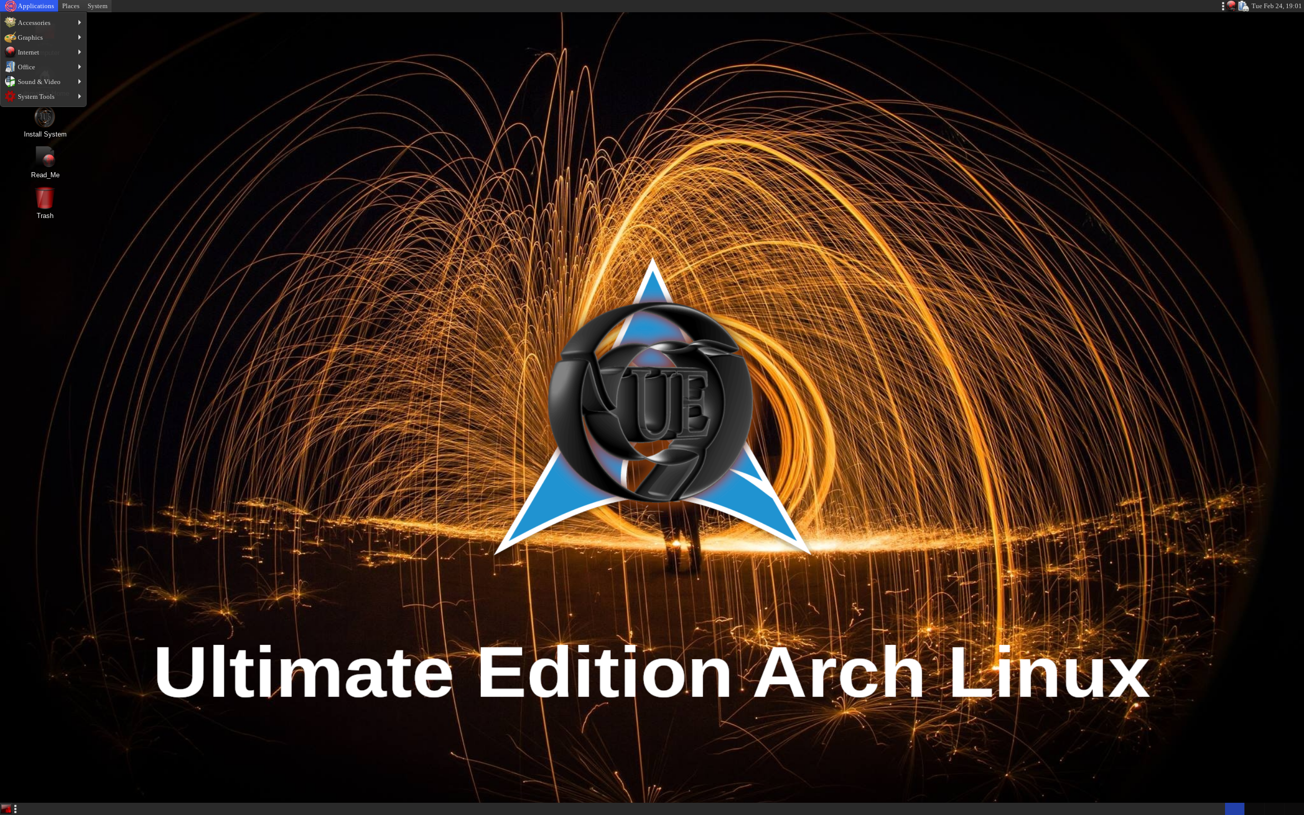 ultimate-arch-lite-2026.02.24-x86_64-mate.iso screenshot 1