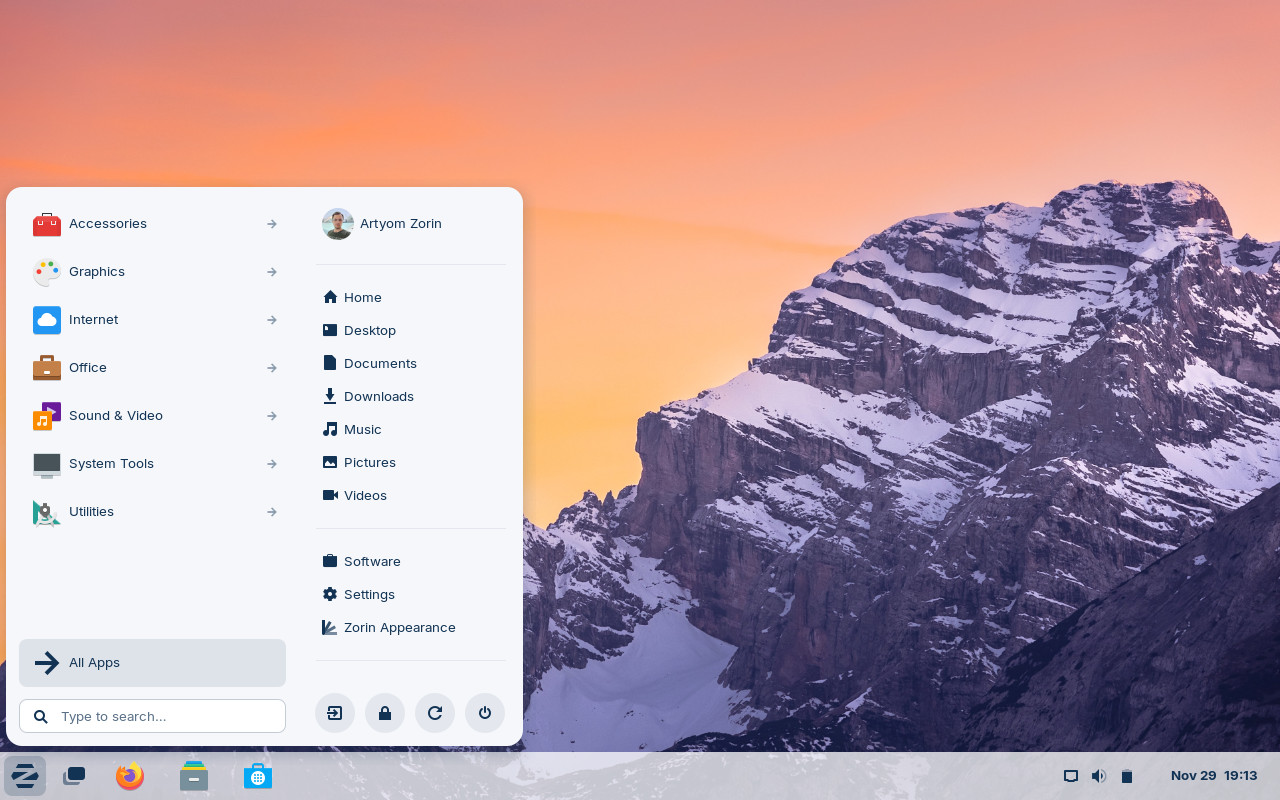 Zorin-OS-18-Core-Beta-64-bit.iso screenshot 1