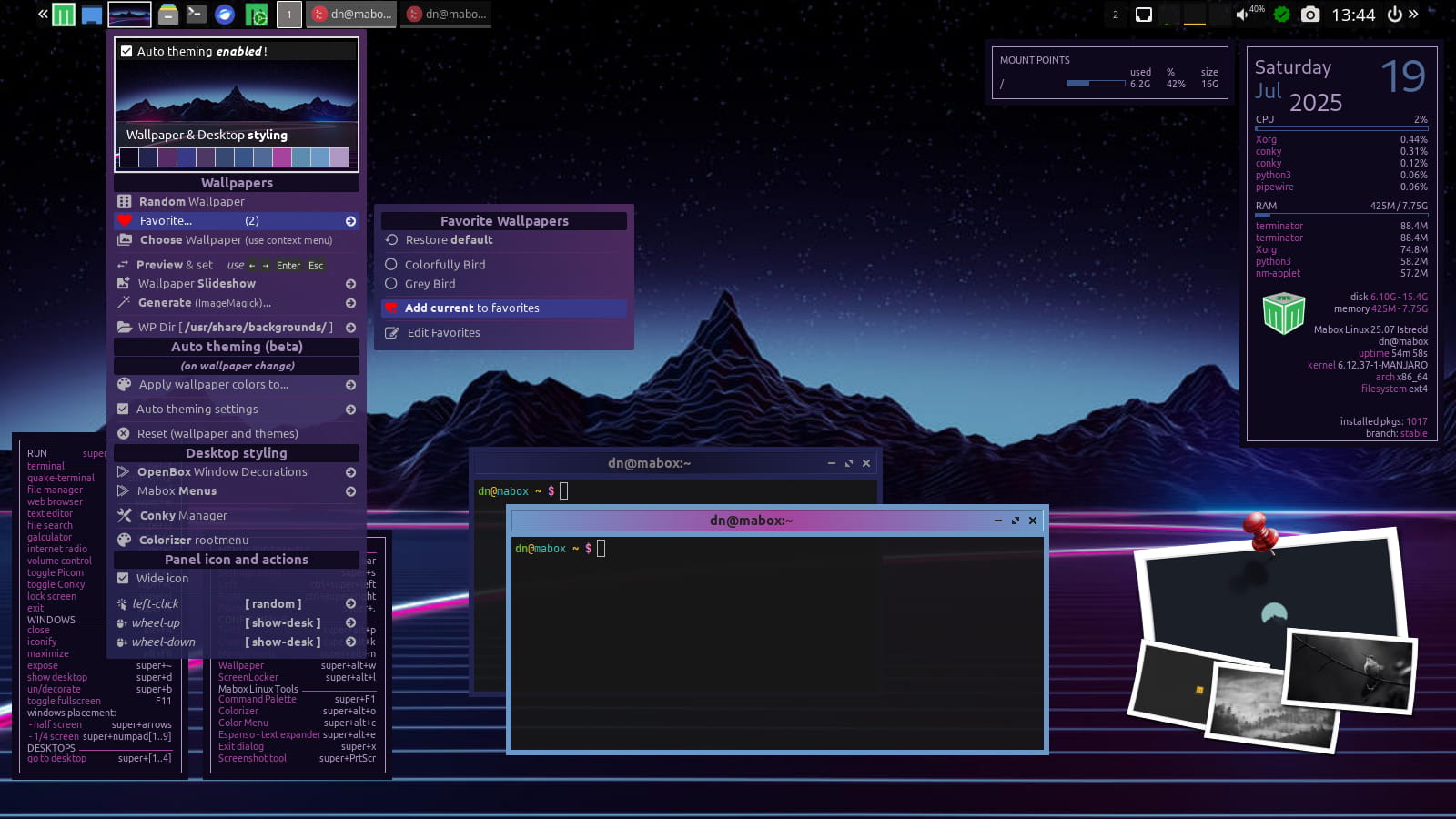 mabox-linux-25.08-Istredd-250814-linux61.iso screenshot 1