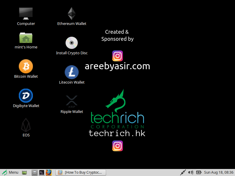 Cryptocurrency OS Techrich-Crypto-Disc-Bullrun-19777 screenshot 1