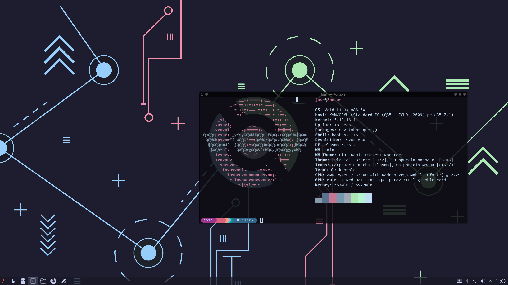AgarimOS-Plasma-Live-x86_64-6.0.10_1-20221202.iso screenshot 1