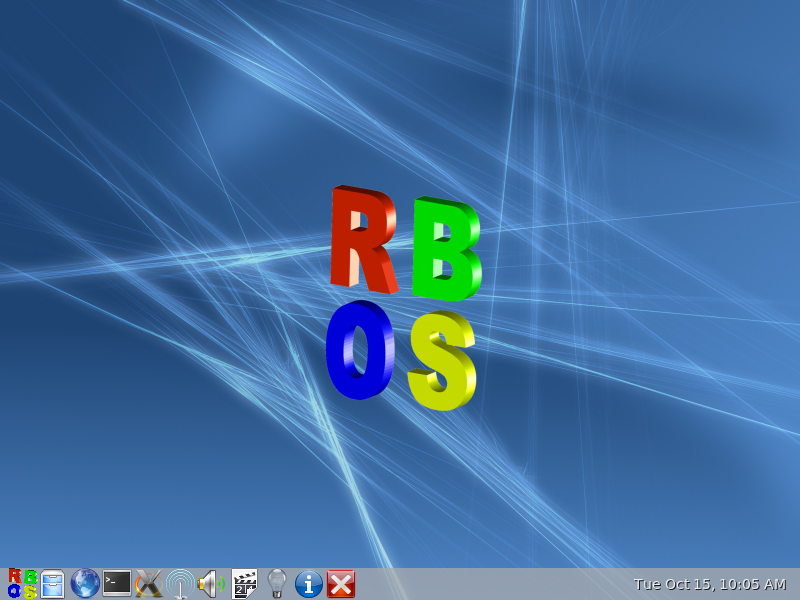 RebeccaBlackOS_amd64.iso 2019-10-05 screenshot 1