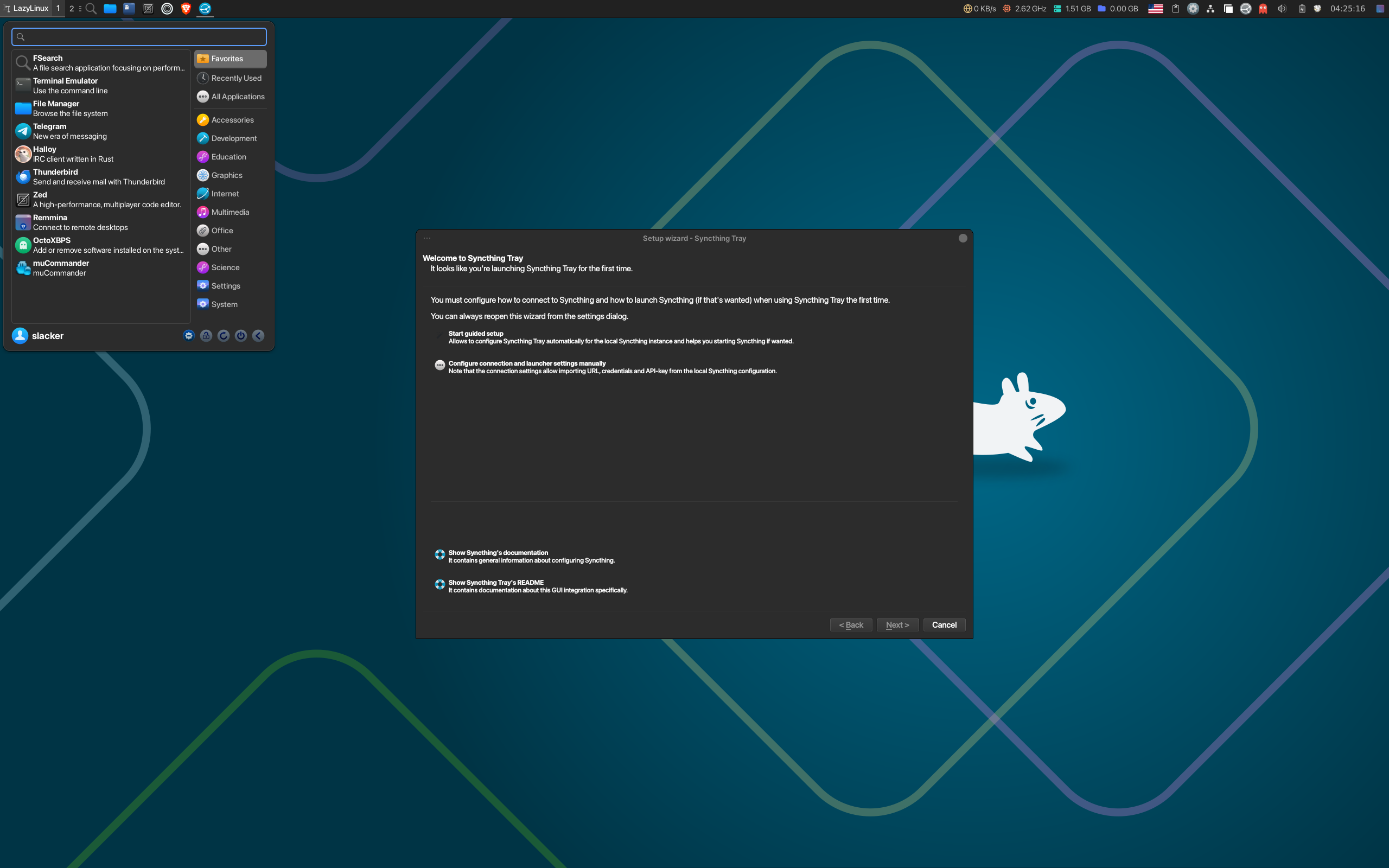 lazylinux-live-x86_64-6.17.4_1-20251023.iso screenshot 1