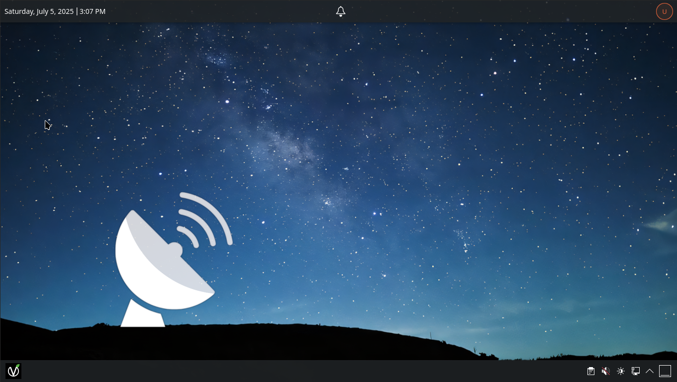 vincentOS-1.1-x86_64.iso screenshot 1