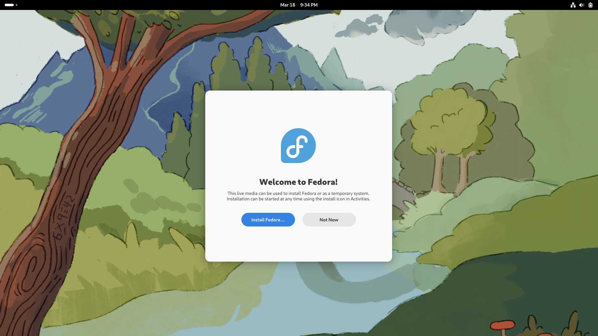 Fedora-Server-dvd-x86_64-42_Beta screenshot 1