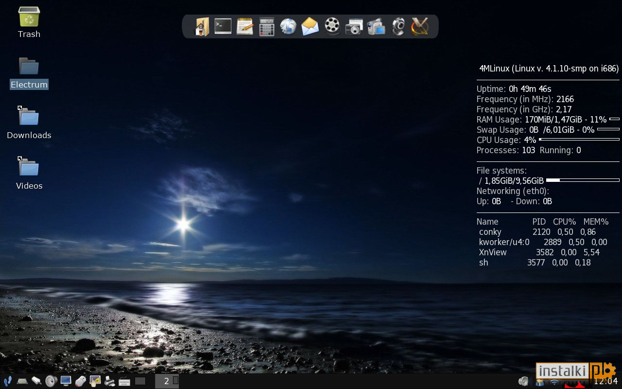 4MLinux-48.0-64bit.iso screenshot 1