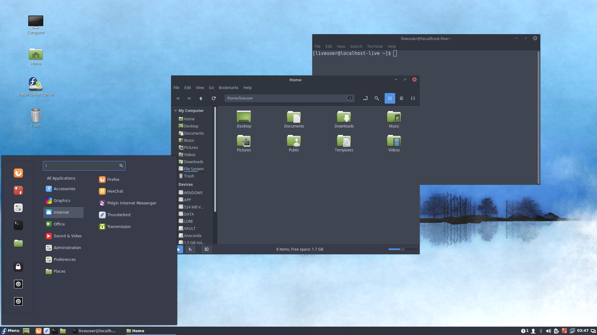 Fedora-Silverblue-ostree-x86_64-42 screenshot 1