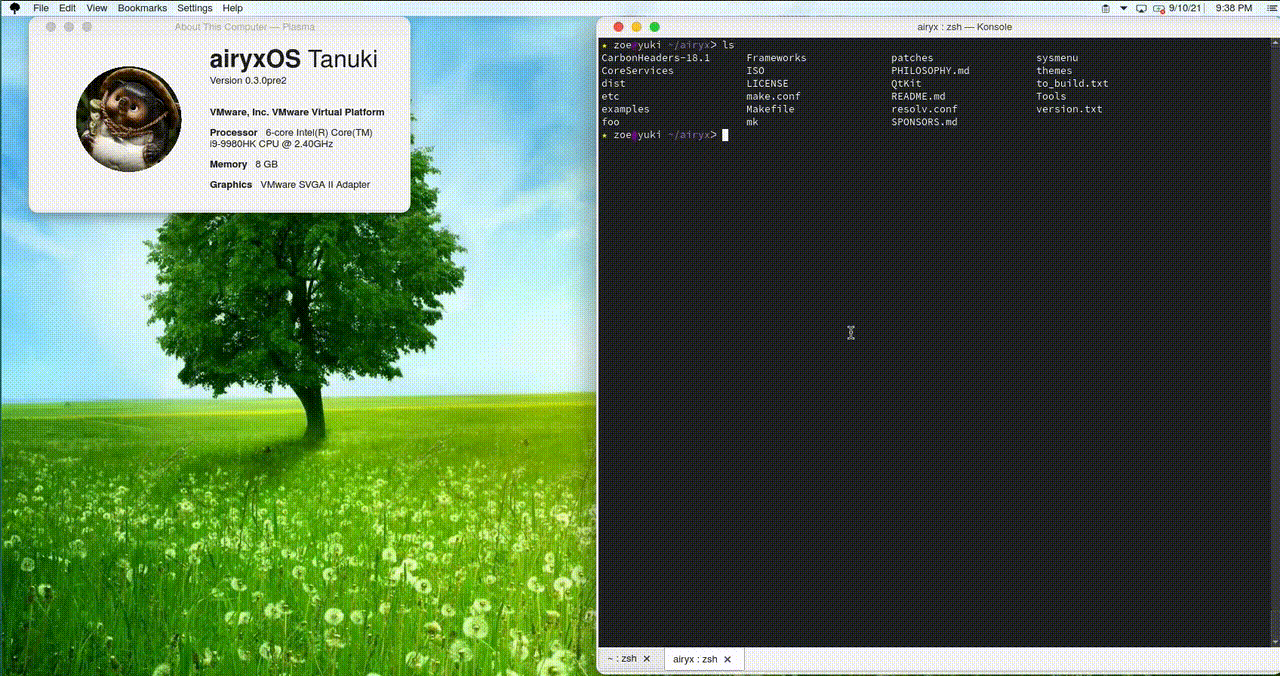 ravynOS_0.4.0pre4_f14_amd64.iso screenshot 1