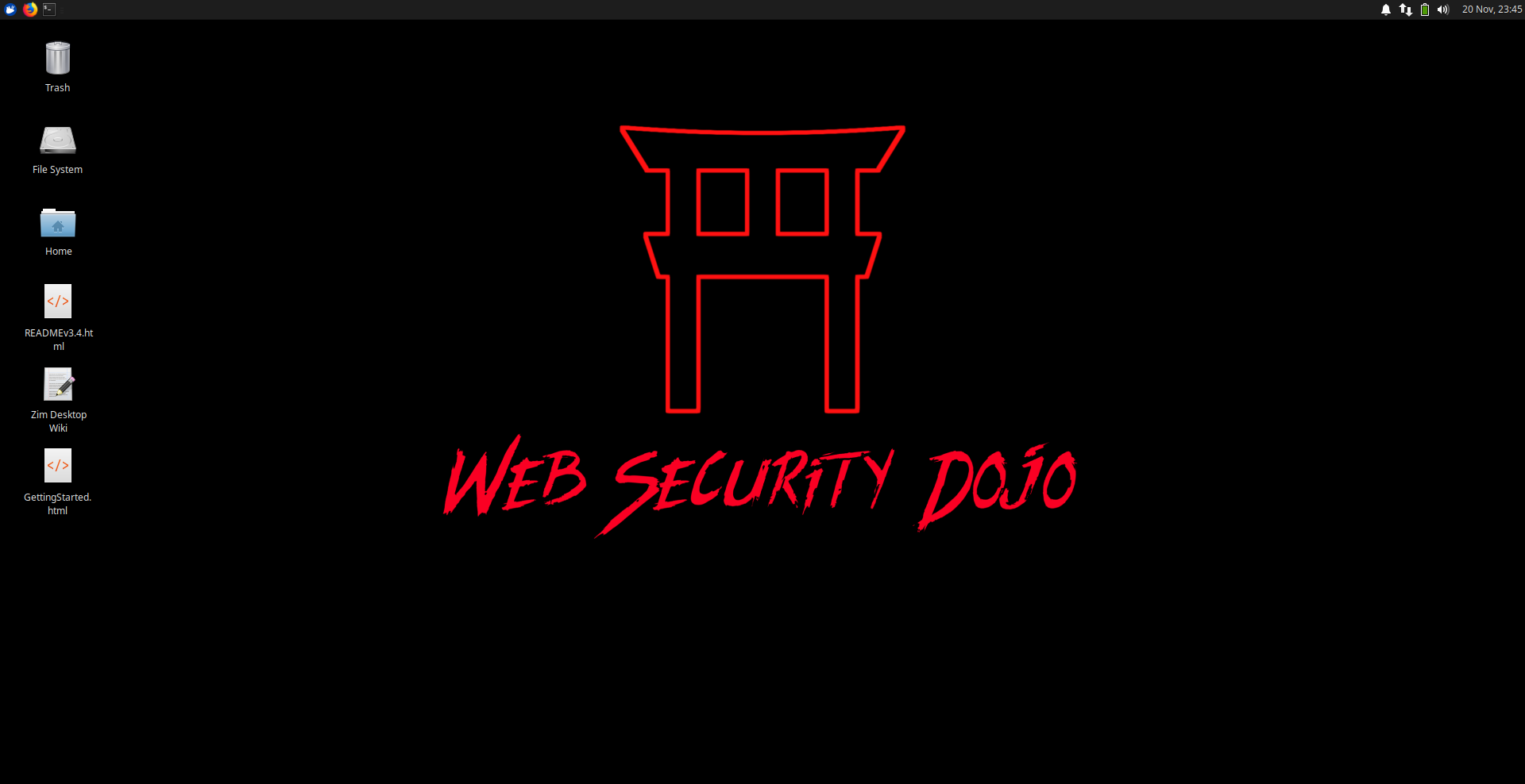 Dojo-3.4.ova screenshot 1