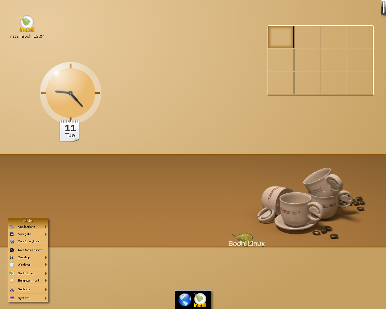 Bodhi 2.3.0 x64 screenshot 1