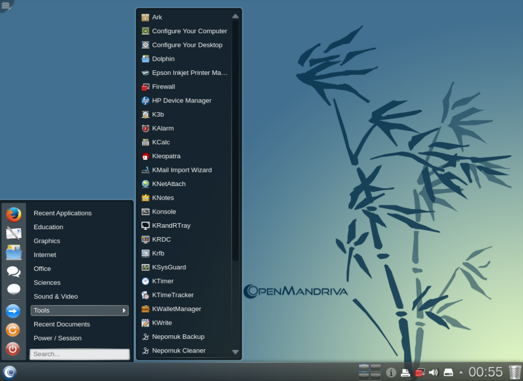 OpenMandriva­ Lx 2014.0 (64-bit) screenshot 1
