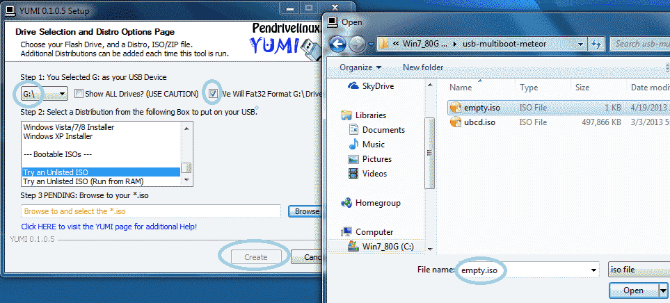 USB Multiboot METEOR V2 4GB Linux Android Gooplusplus 2013 screenshot 2