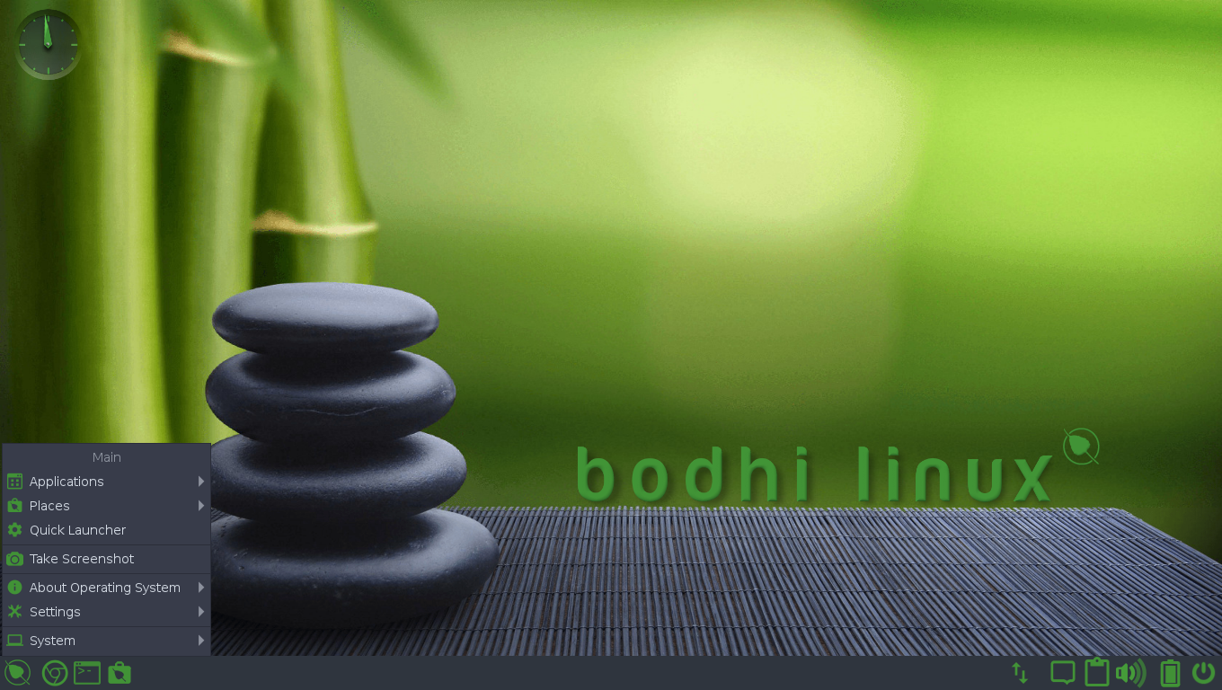 bodhi-7.0.0-64-alpha3.iso screenshot 1