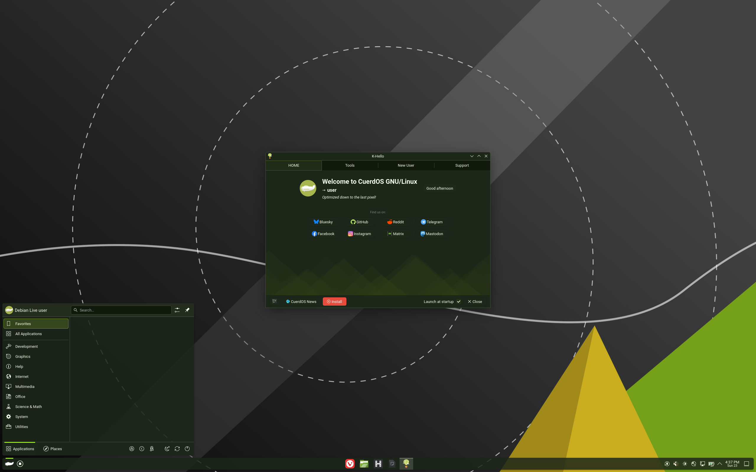 cuerdos-2.1.1-xfce screenshot 1