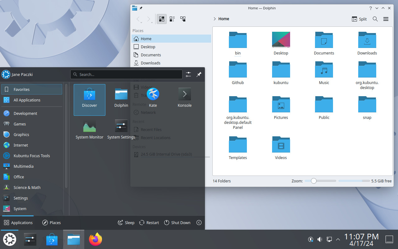 kubuntu-24.04.3-desktop-amd64.iso screenshot 1