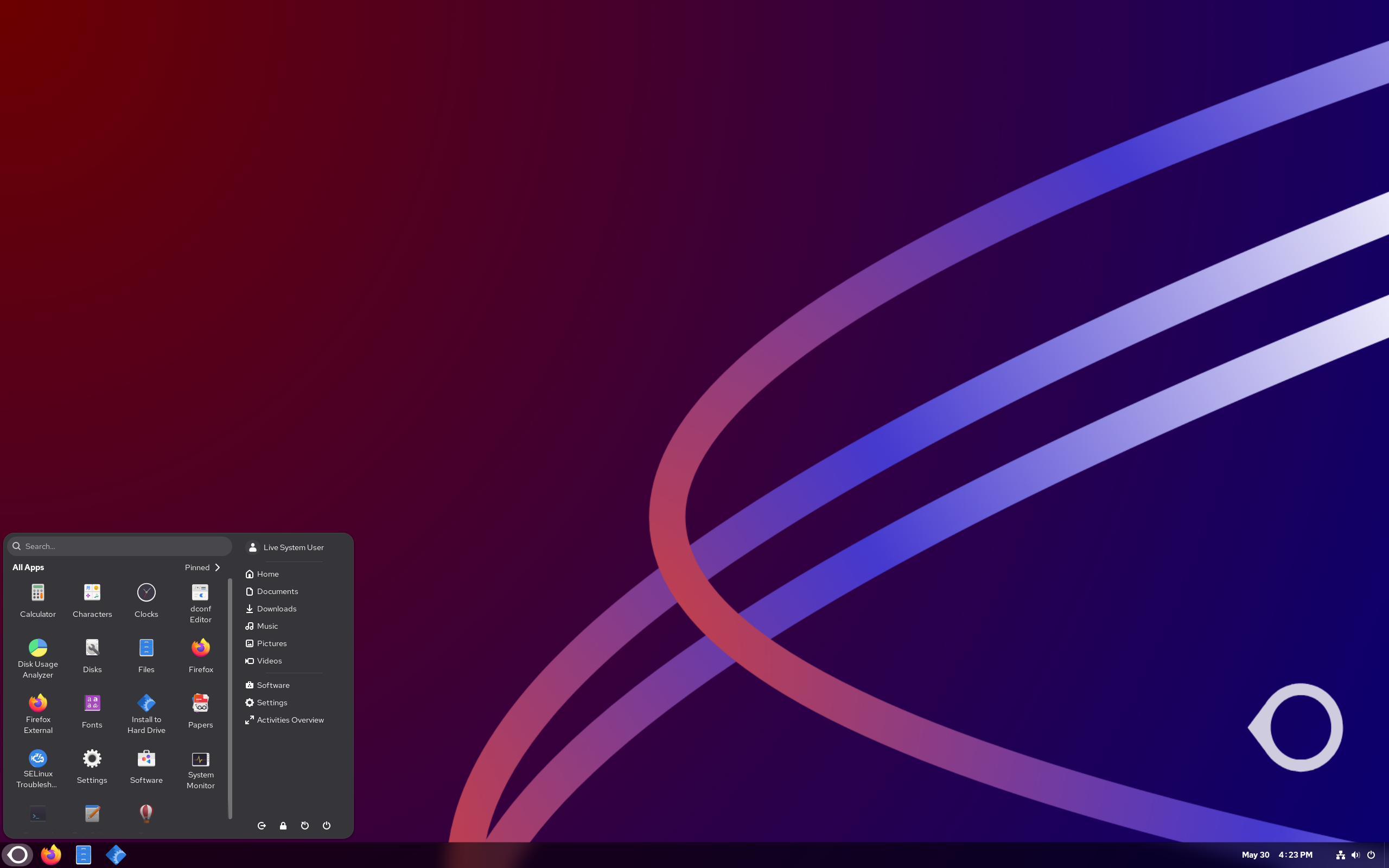 Oreon-10-2603.2-aarch64.iso screenshot 1