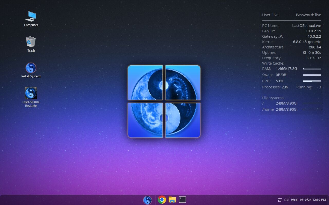 manjaro-cinnamon-25.0.6-250723-LastOSLinux612.iso screenshot 1