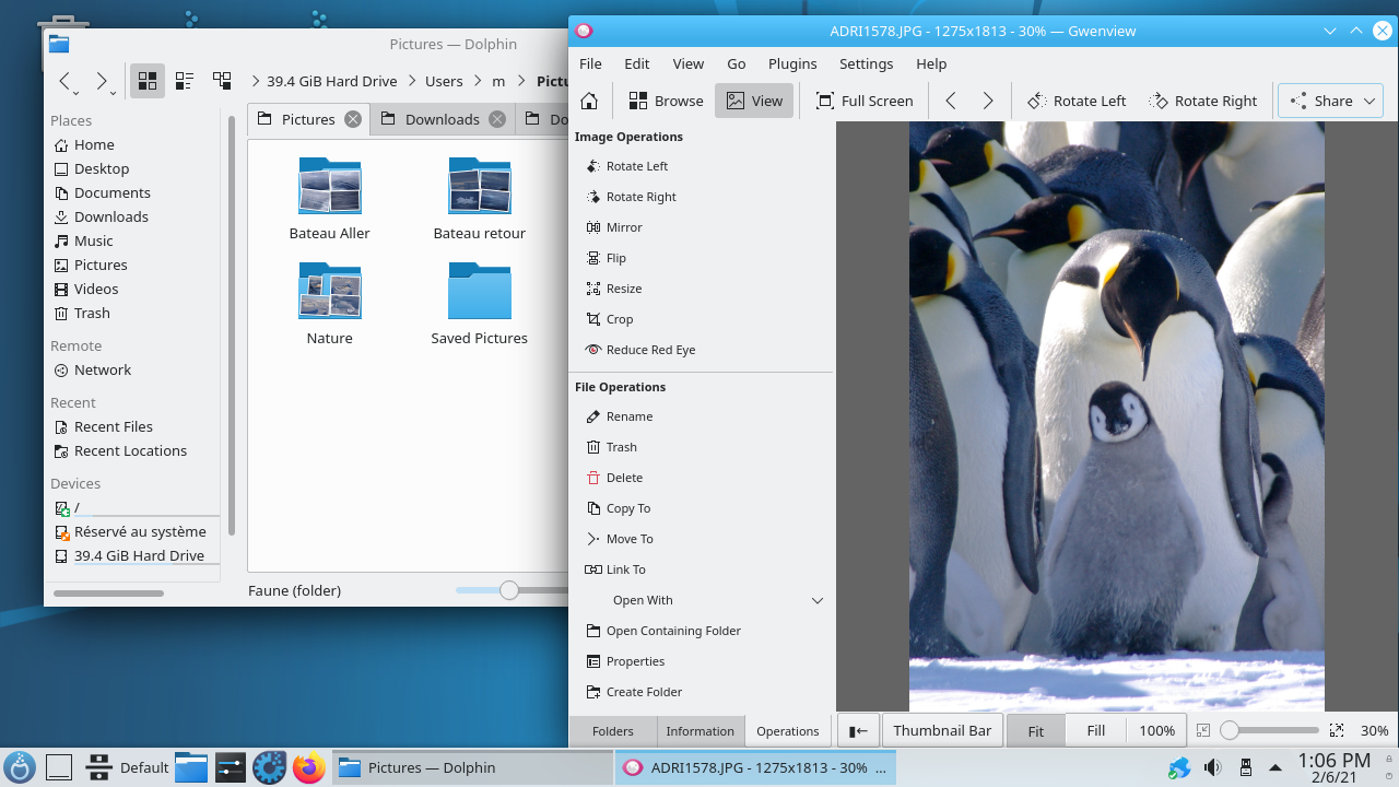 Mageia-8-Live-Plasma-x86_64 screenshot 1