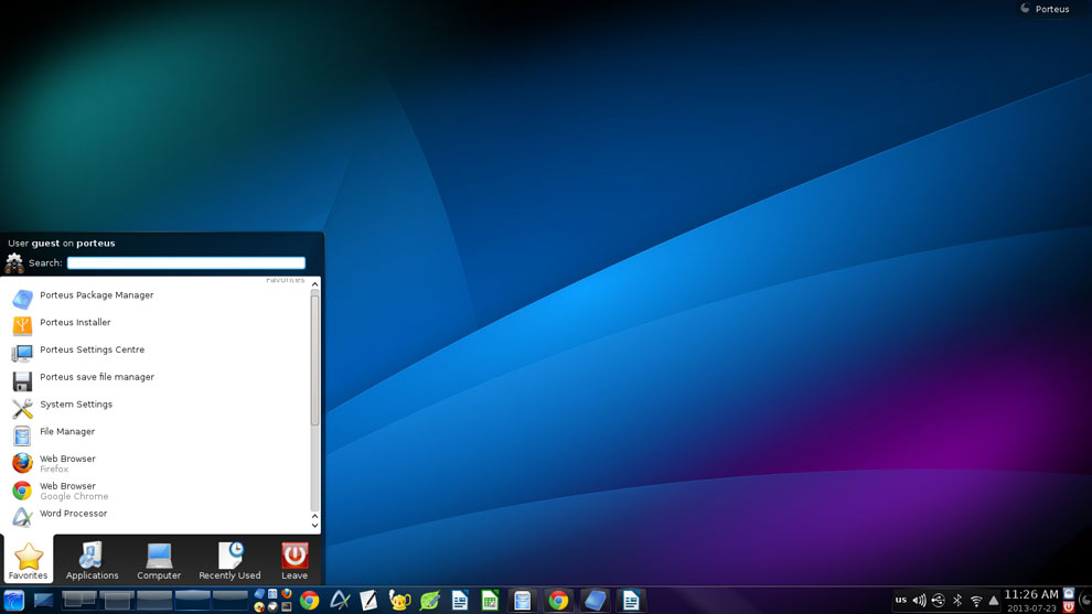 porteux-v2.0-stable-cinnamon-5.6.8-x86_64.iso screenshot 1