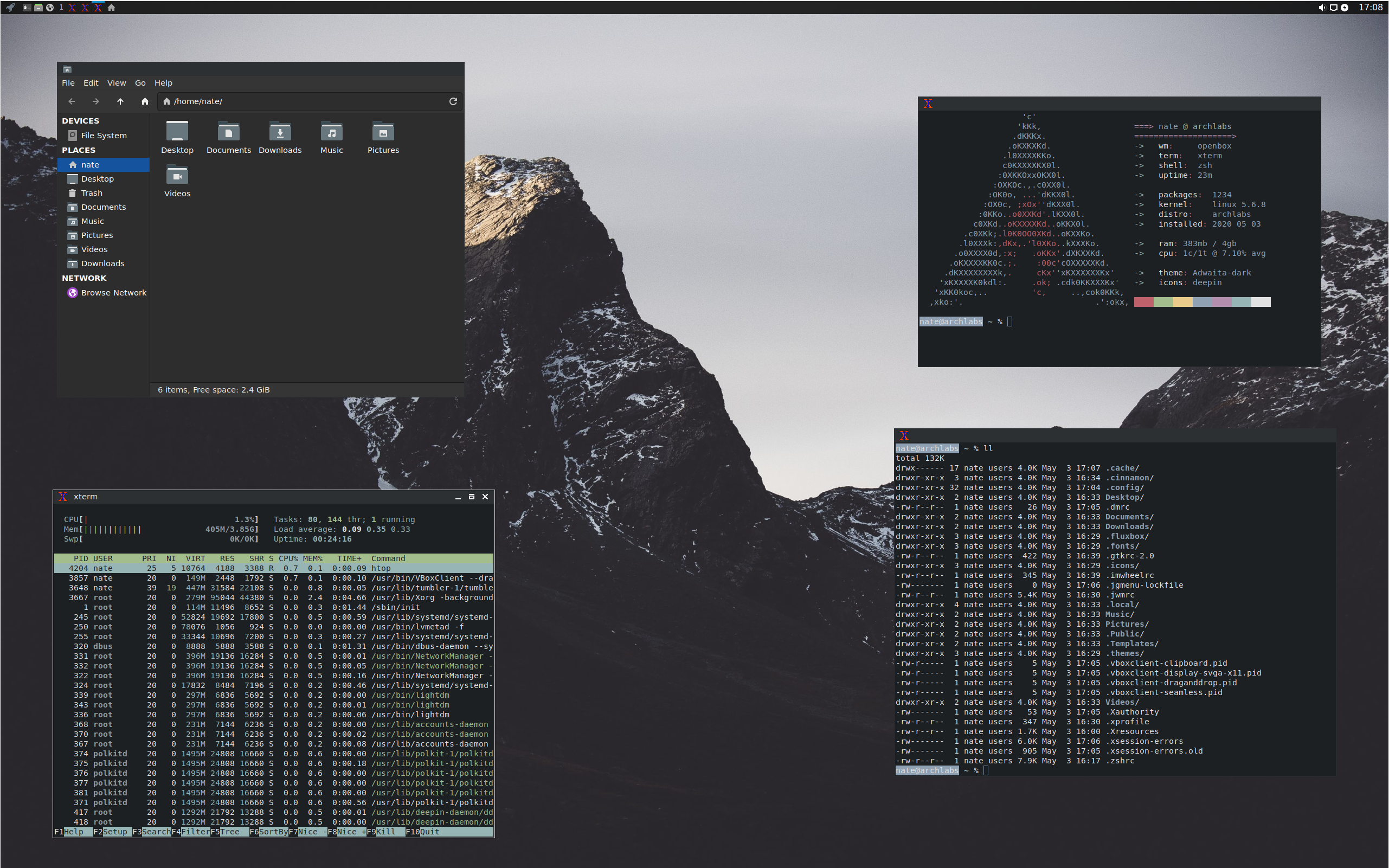 archlabs-2020.05.04 screenshot 1