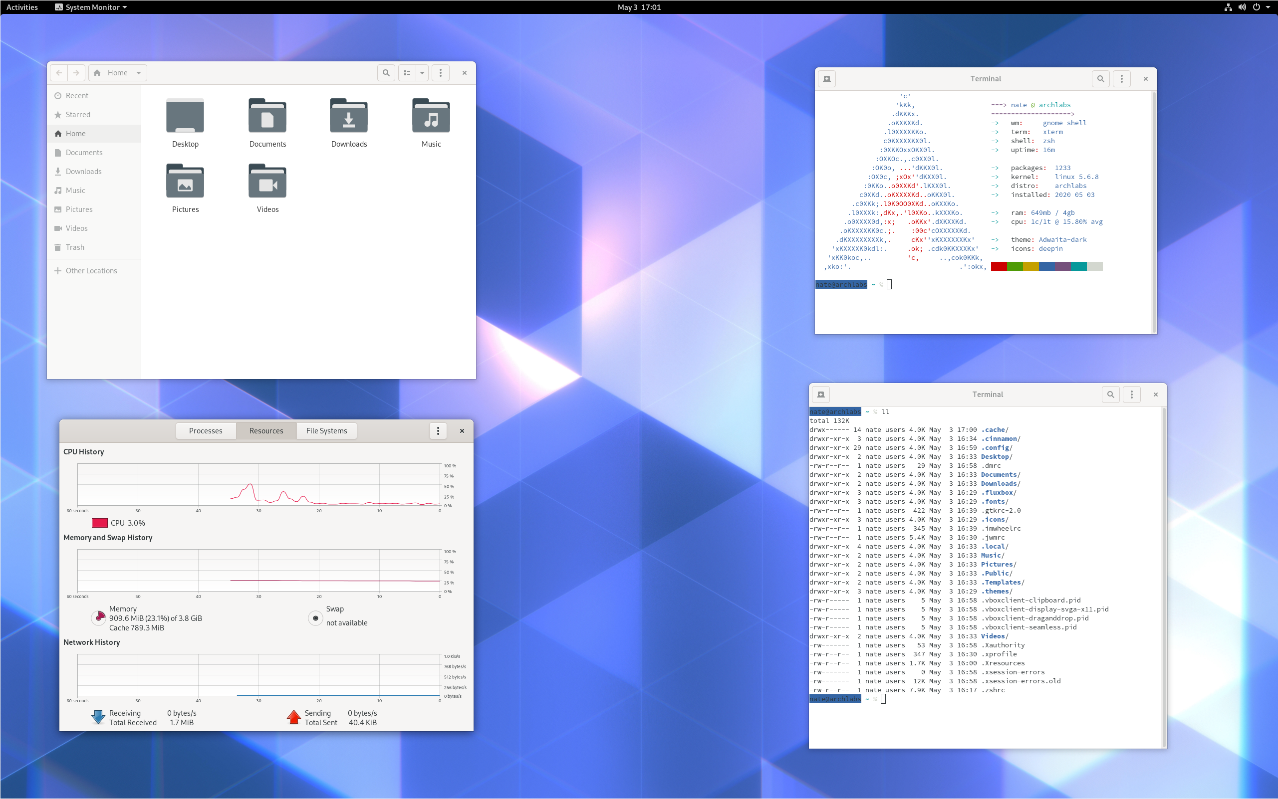 archlabs-2020.05.04 screenshot 2
