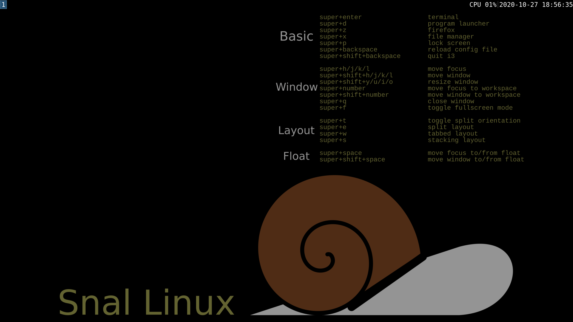 snallinux-1.24-x86_64.iso screenshot 1