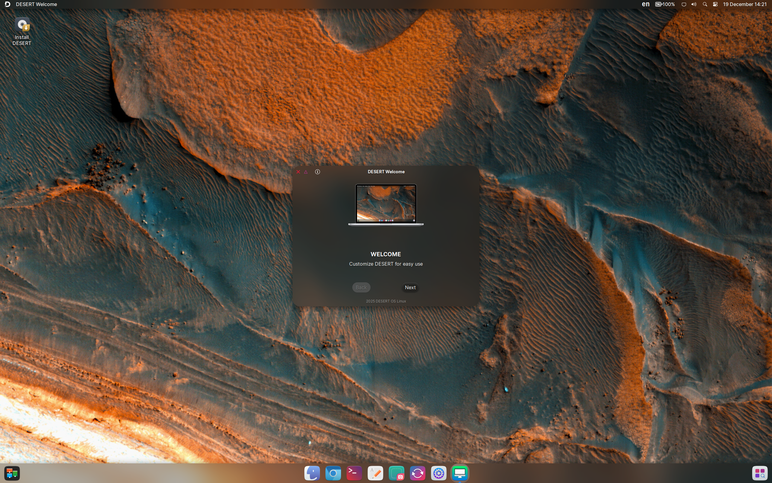 DESERT-5.5_26.04_LTS_amd64.iso screenshot 1