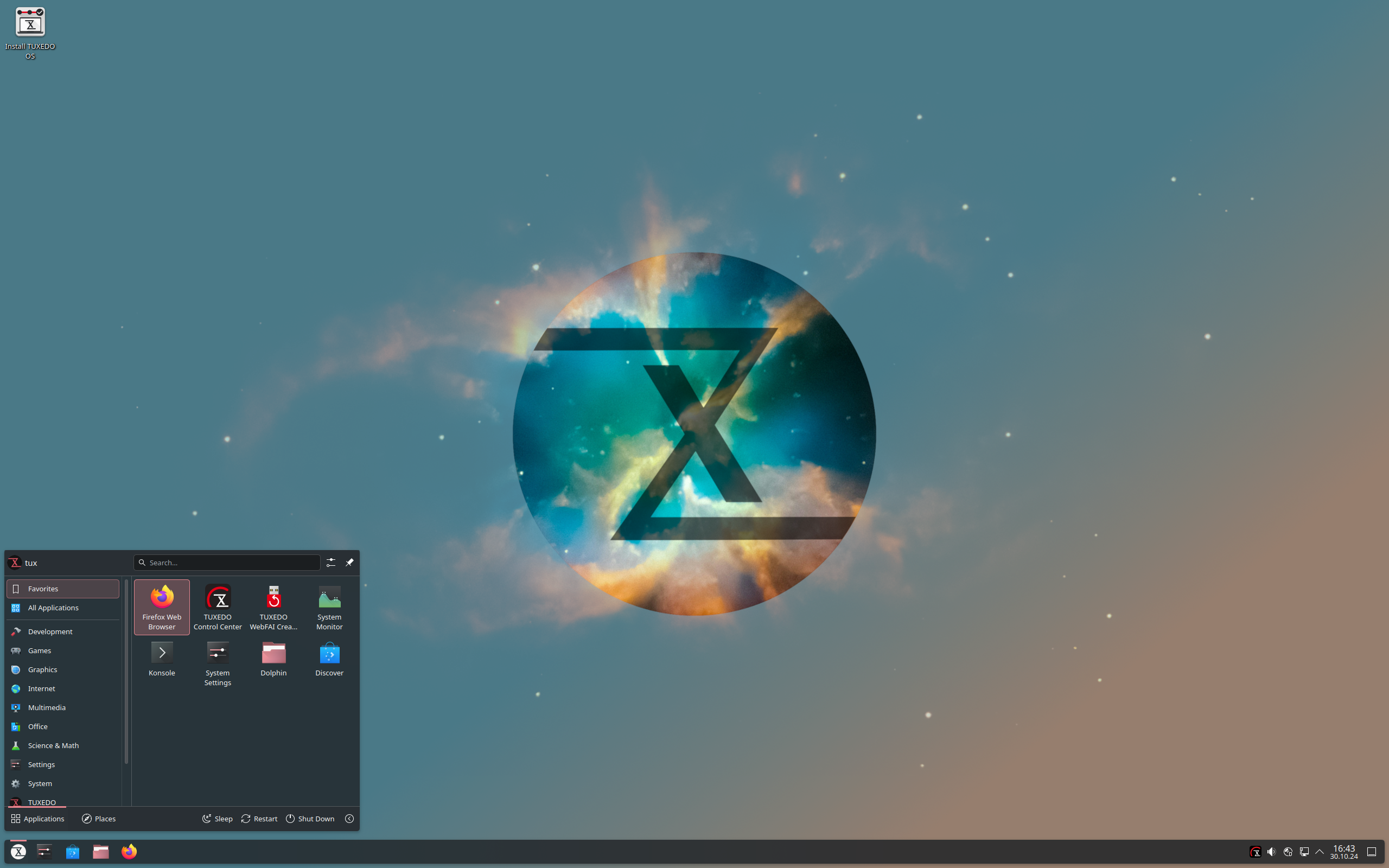 TUXEDO-OS-202607011212.iso screenshot 1