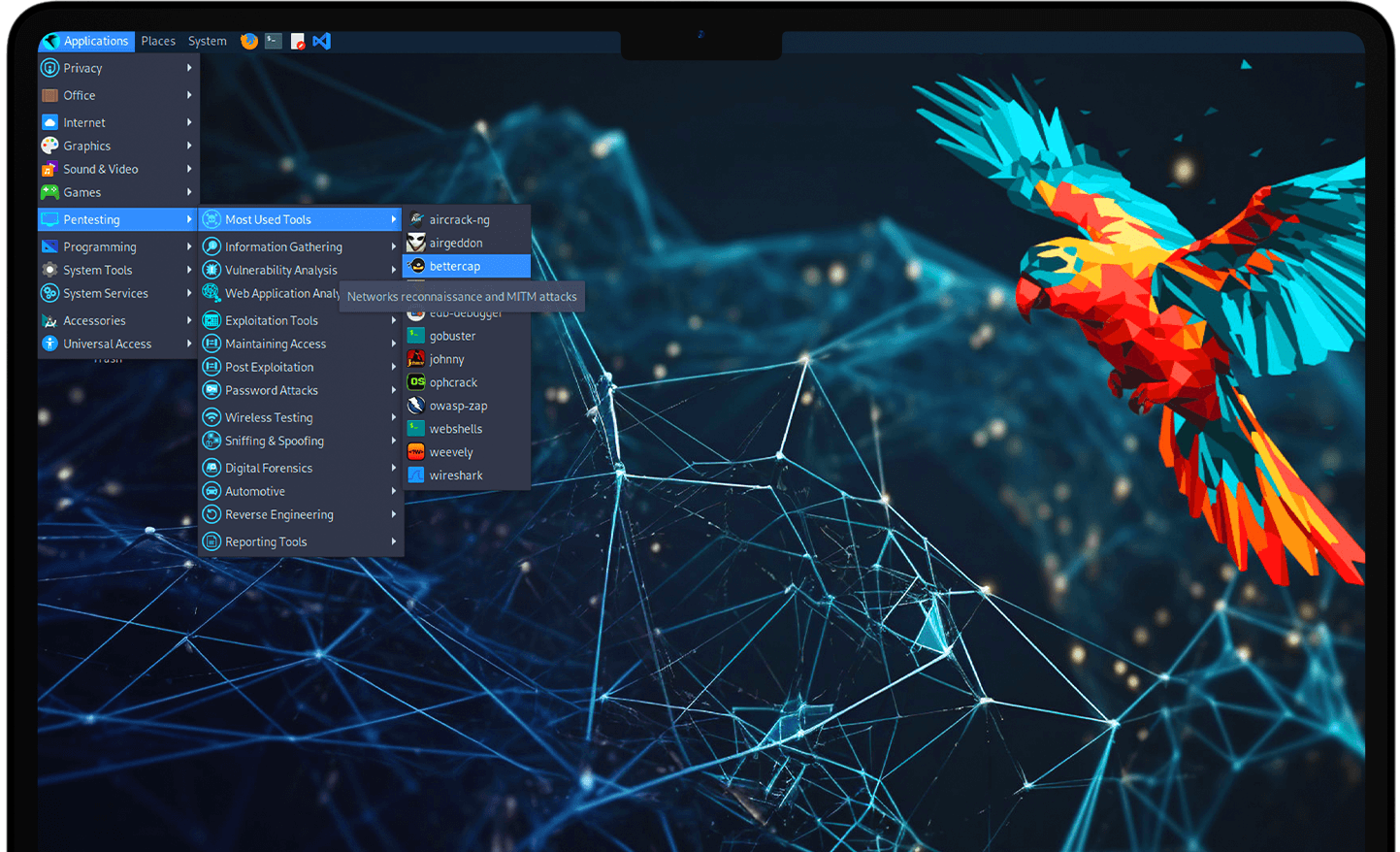 Parrot Home 6.1 RPI IMG XZ screenshot 2