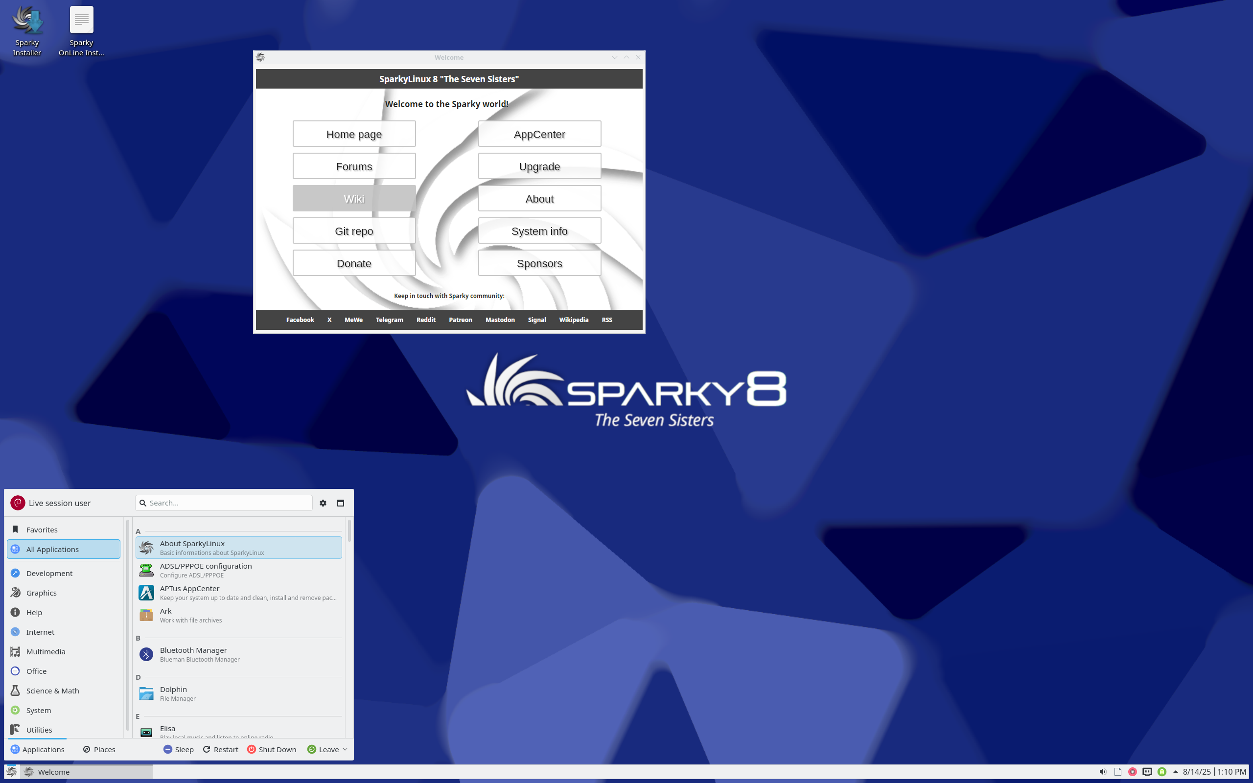 Trixiepup64_Wayland-11.2.iso screenshot 1