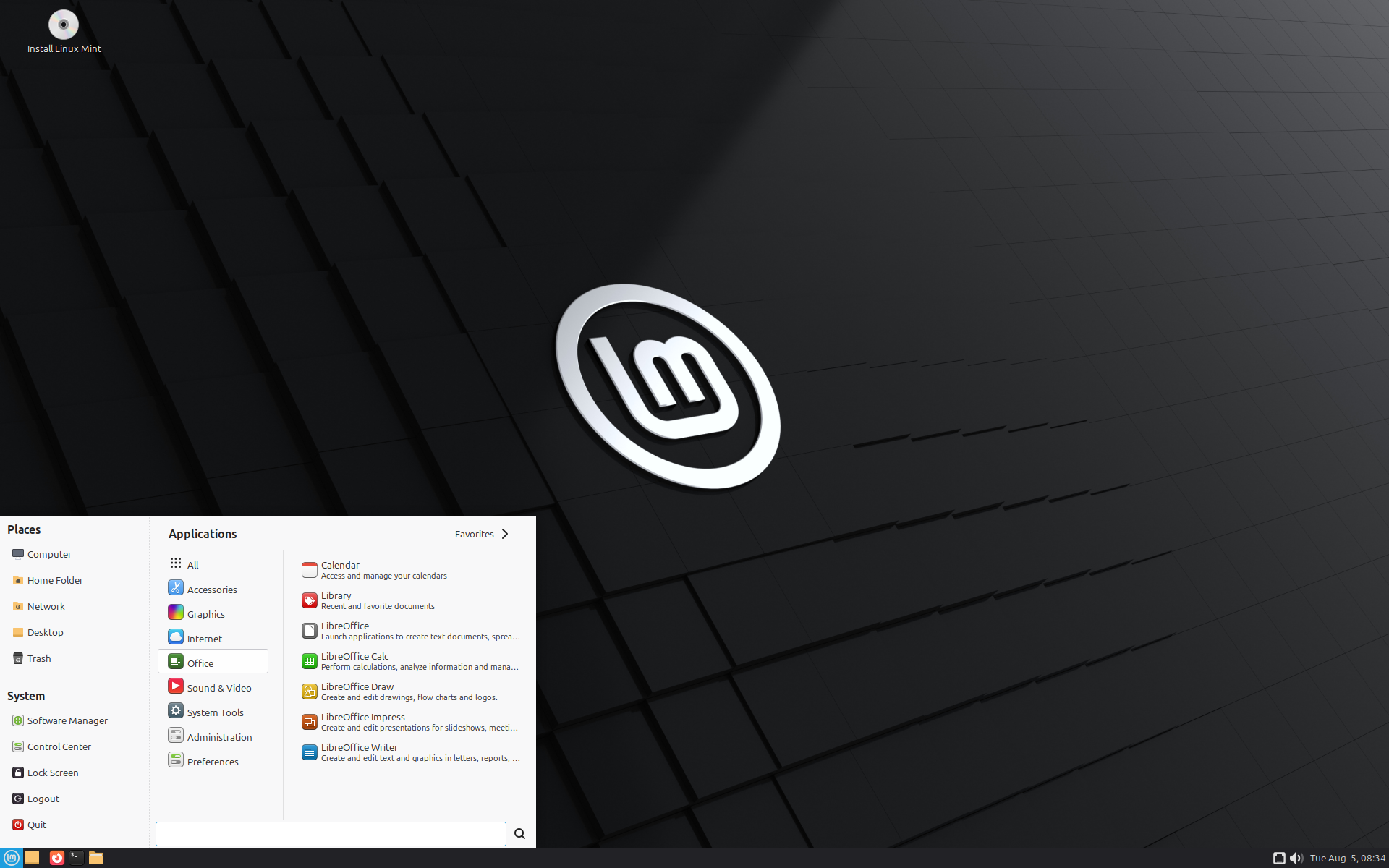linuxmint-22.2-mate-64bit.iso screenshot 1
