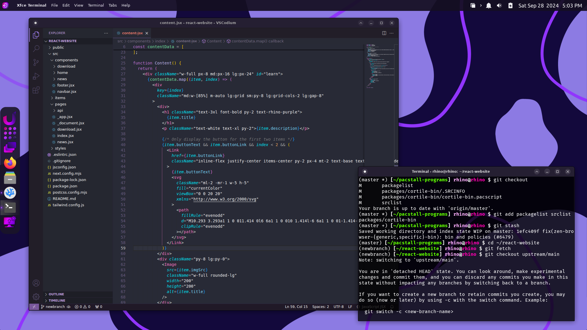 Rhino-Linux-2025.4-rpi-desktop.img.xz screenshot 2