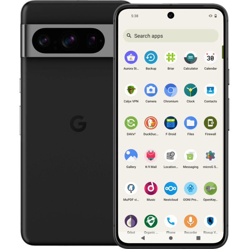 CalyxOS Pixel 4a sunfish-factory-24512012 screenshot 1