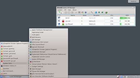 Qubes R4.1.2 x86 64 ISO screenshot 1
