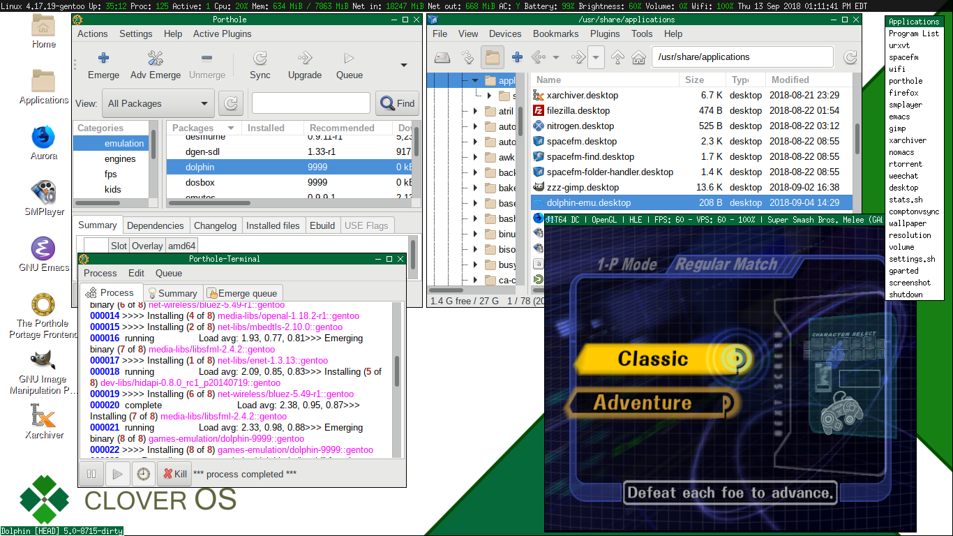 CloverOS-x86_64-20200216.iso screenshot 3