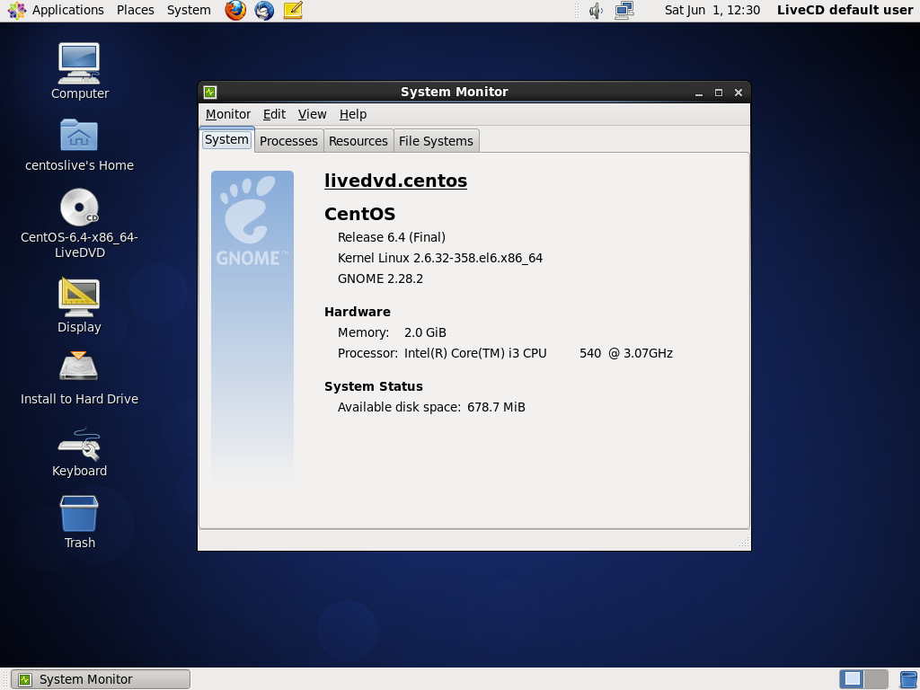 CentOS-6.4-x86_64-LiveDVD screenshot 2
