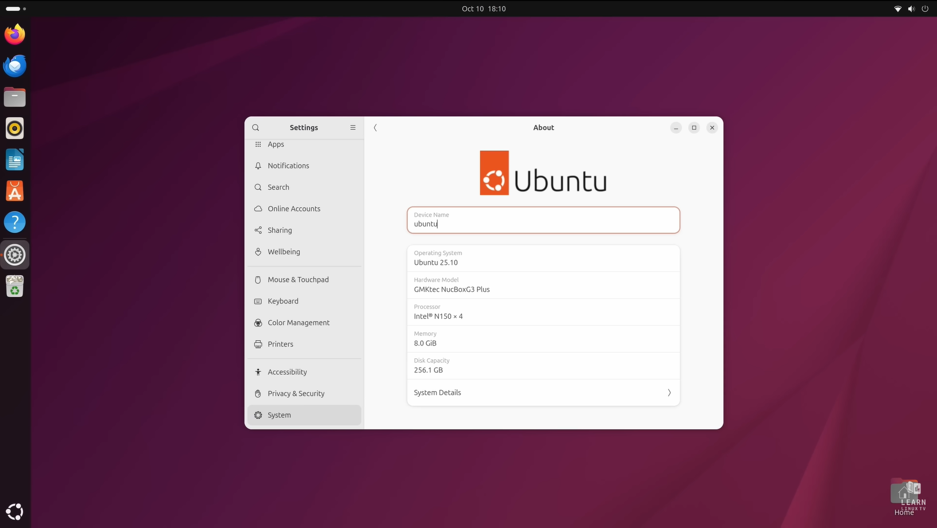 ubuntu-25.10-desktop-amd64.iso screenshot 1