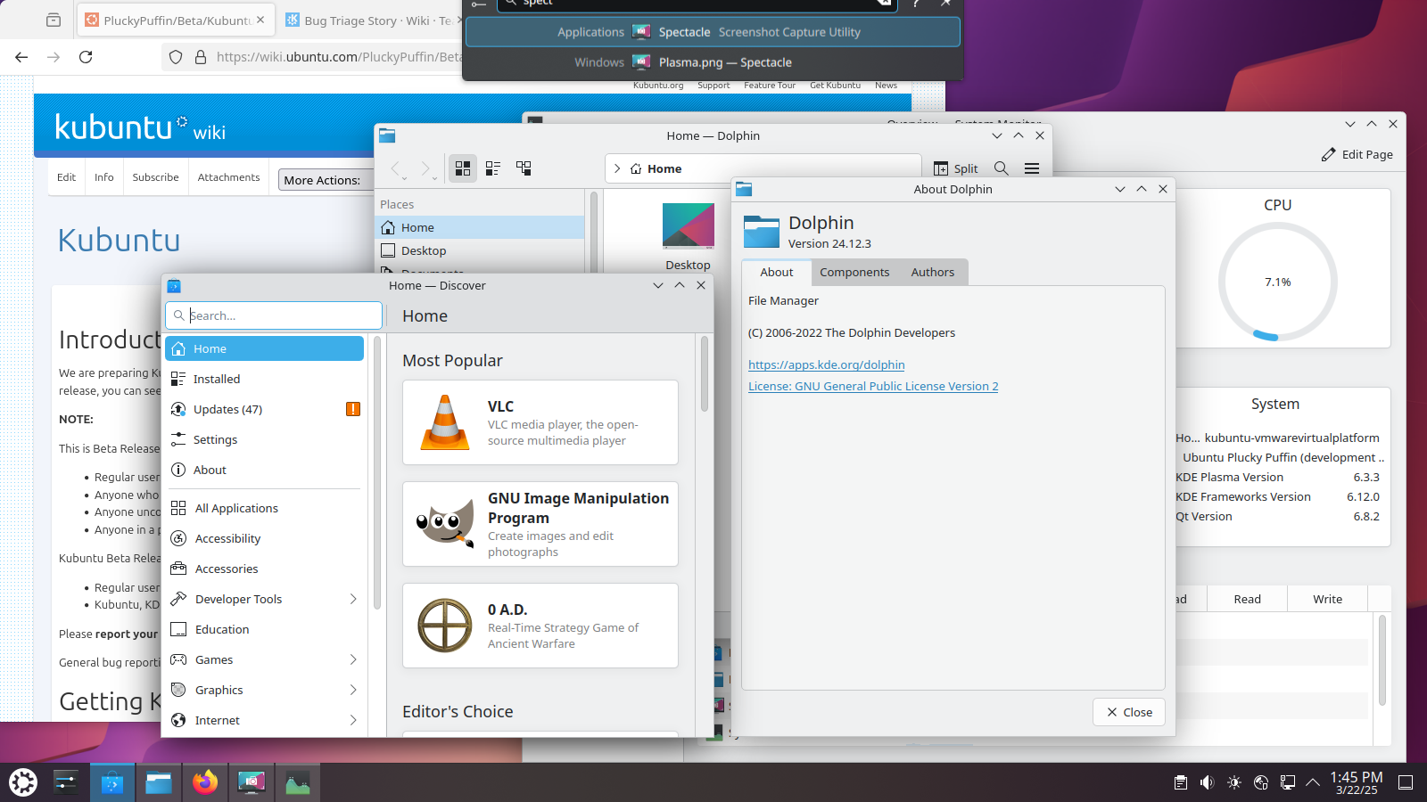 Kubuntu 26.04 LTS (Resolute Raccoon) screenshot 2