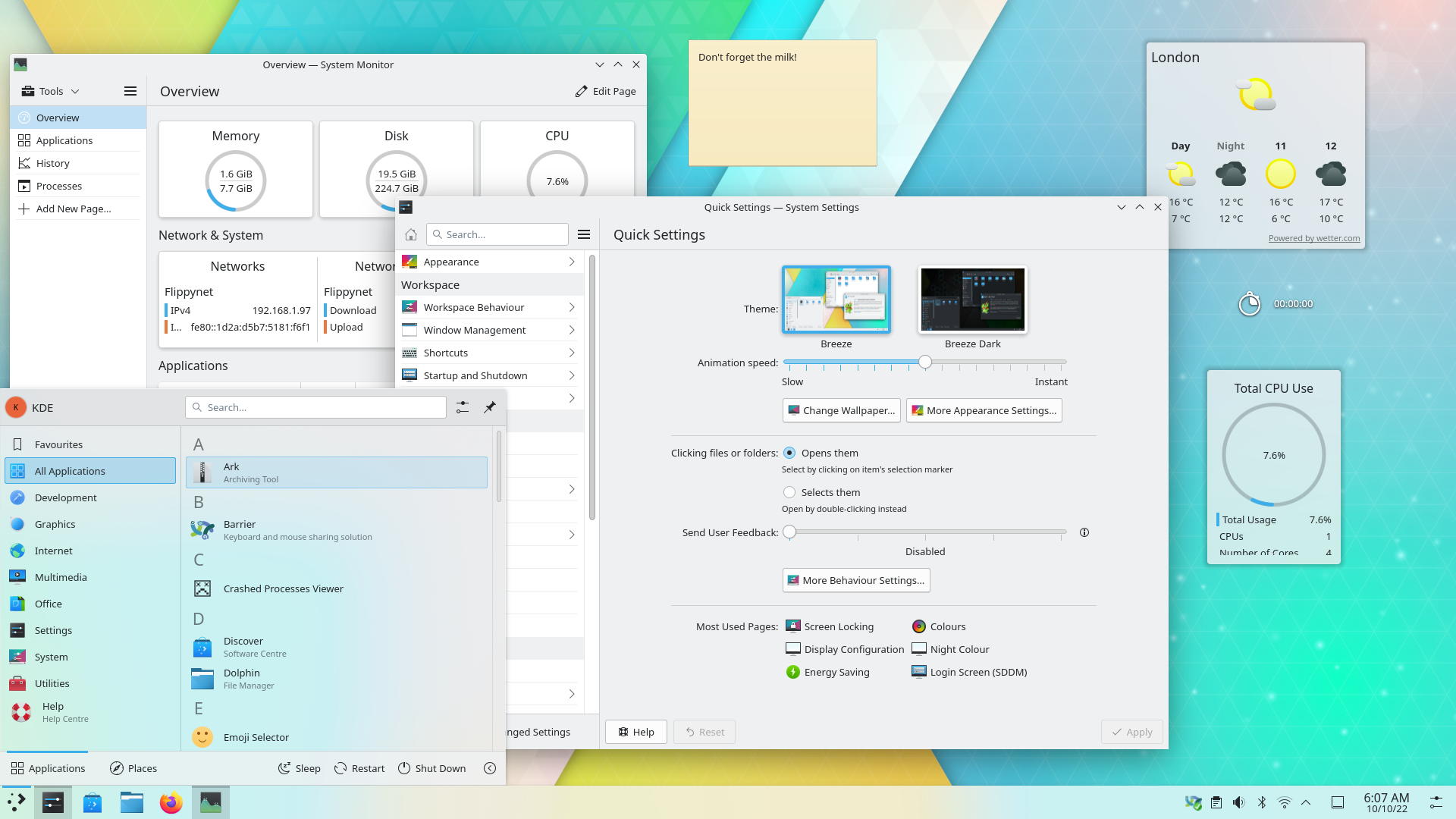 neon-user-20221023-0714.iso screenshot 1