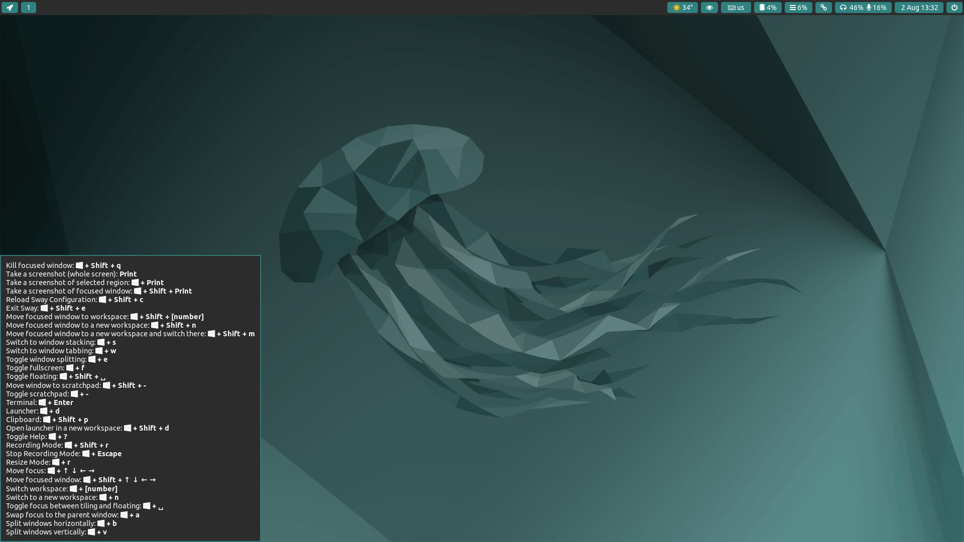 Ubuntu Sway Remix 24.04.2 screenshot 1