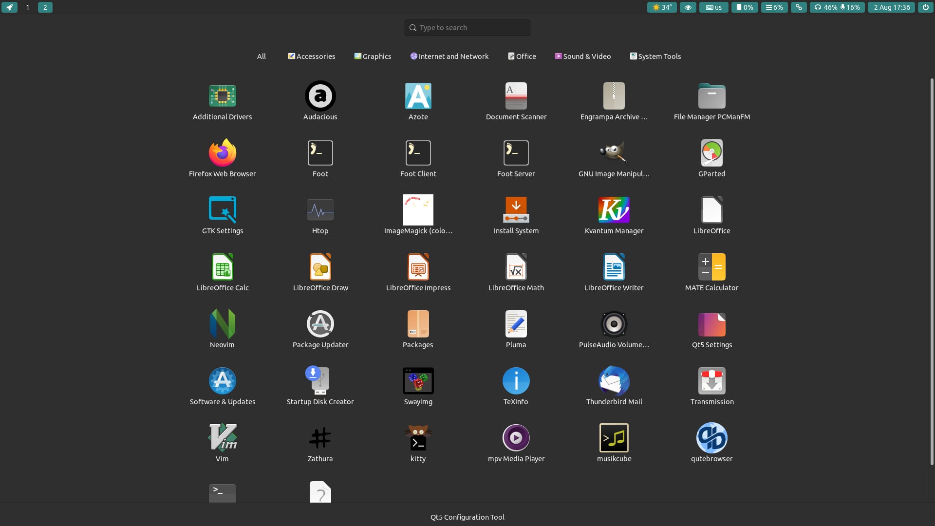 Ubuntu Sway Remix 24.04.2 screenshot 2
